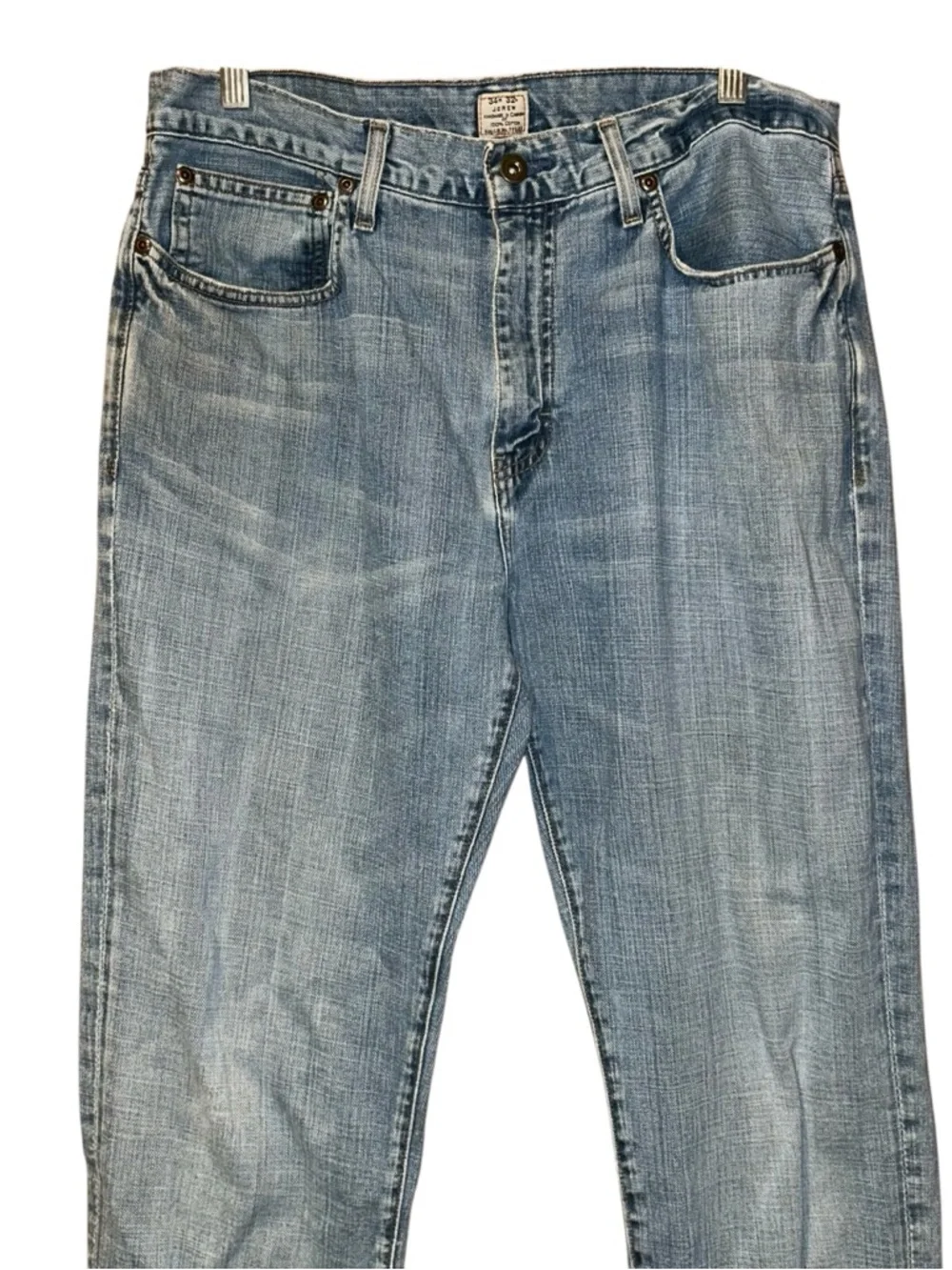 J.Crew‎ Mens Vintage Slim Jeans 34x32 Straight Leg Cotton Made in Canada